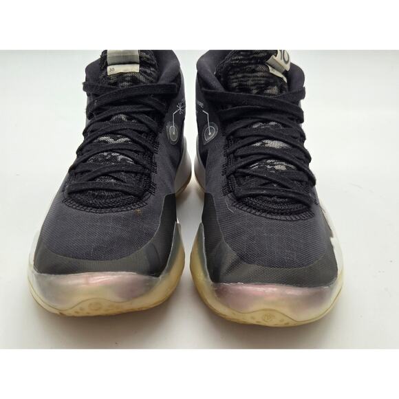 Nike Zoom KD 12 “The Day One” Black/Pure Platinum/White #AR4229-001 sz 4.5Y - Picture 6 of 8